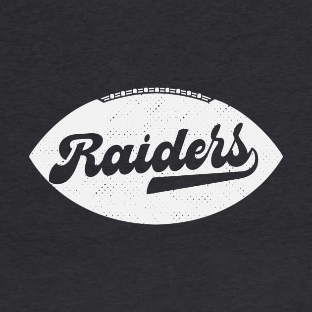 Retro Raiders Football by SLAG_Creative